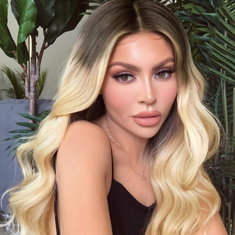 24 inch synthetic lace front wigs 2025