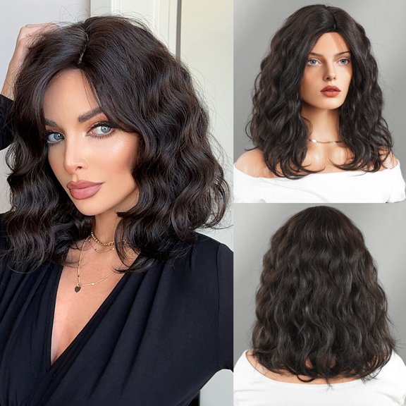 Side-Parted Wigs, Medium-Length Curly Wigs, Short Bob Wigs.