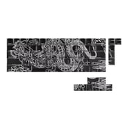 Side Print Backlit Keycaps Chinese Loong Theme for 68 67 65 61 60 Mechanical Keyboards 74Key Keycaps