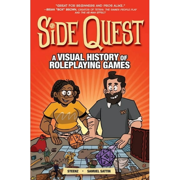 Side Quest: A Visual History of Roleplaying Games, a Graphic Novel, (Hardcover)