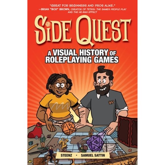 Pre-Owned Side Quest: A Visual History of Roleplaying Games, a Graphic Novel (Paperback) 0358616379 9780358616375