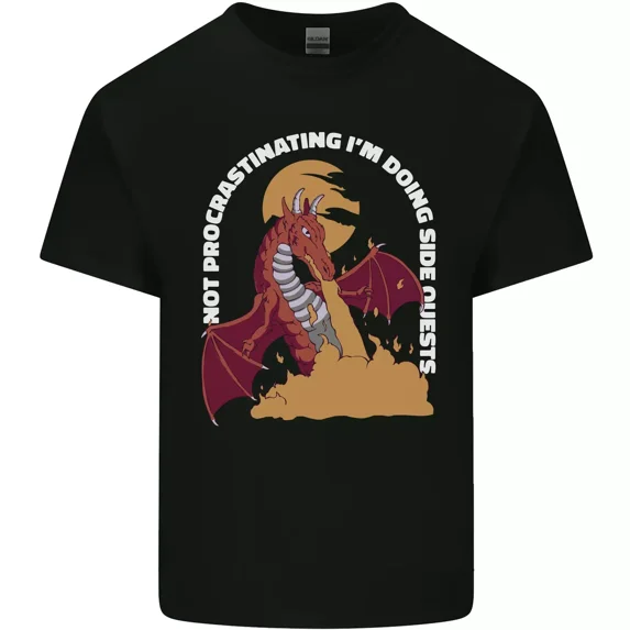 Side Quests Funny Role Playing Games RPG and Slogan Unisex T-Shirt