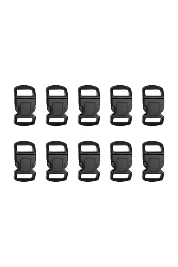 Side Release Buckles Versatile Belt Buckle Multiple Size Buckle Replacement Plastic Buckle for Quick and Easy Adjustment