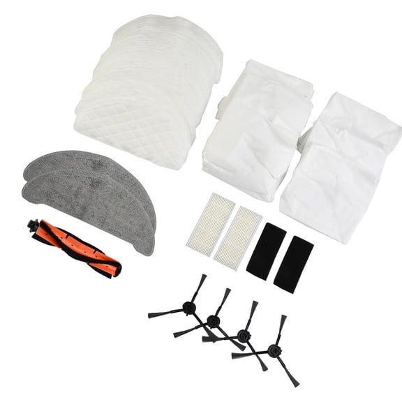 Side Roller Brush Filters Mop Cloth, for Imou L11 Vacuum Cleaner Parts 1*Roller Brush