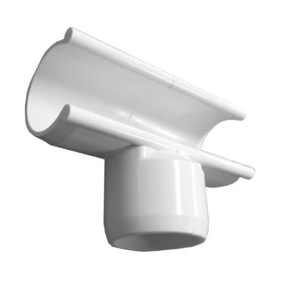 Side Saddle Tee - 1 inch Furniture Grade PVC Fitting Snap Tee