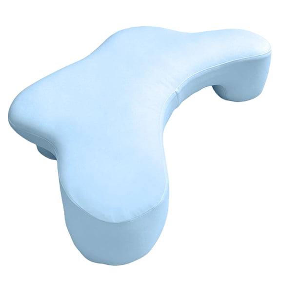 Side Sleeper Pillow with Arm Hole, Slow Rebound Memory Foam Cervical Pillow, Ergonomic Contoured Neck Shoulder Support Pillow for Pain Relief Multi-Position Sleeping