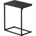 thumbnail image 1 of VASAGLE C-Shaped End Table with Space-Saving Design, Industrial Side Table for Sofa, Couch or Bedside, Easy Assembly, Ebony Black, 1 of 6