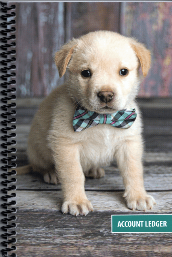 Side Spiral Bound Checkbook/Transaction Register Debit Card and Check