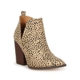 thumbnail image 1 of Side Split Pointy Toe Chunky Stacked Heel Bootie 20390, 1 of 6