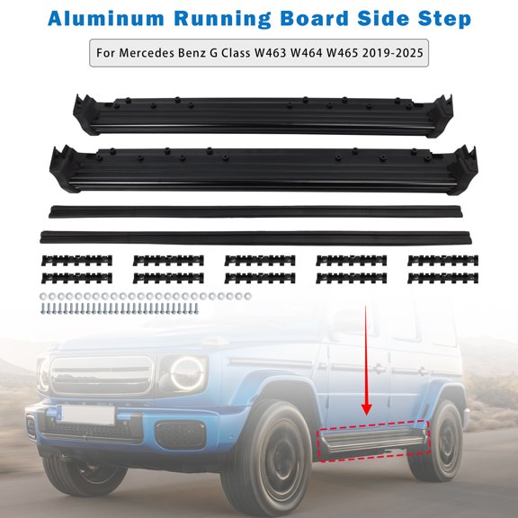Side Steps Running Boards Fit For Mercedes Benz G Class W463 W464 W465 2019-2025