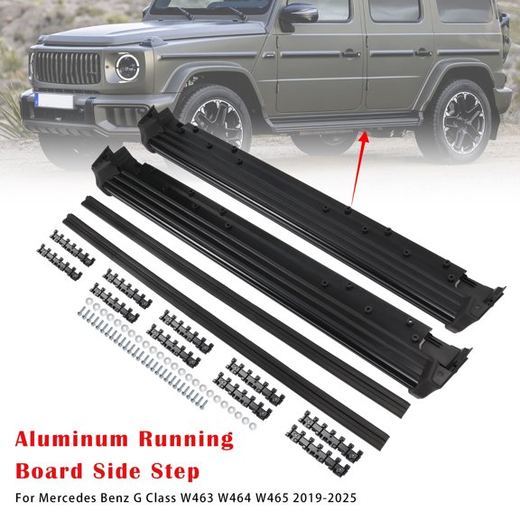 Side Steps Running Boards fit for Mercedes Benz G Class W463 W464 W465 2019-2025