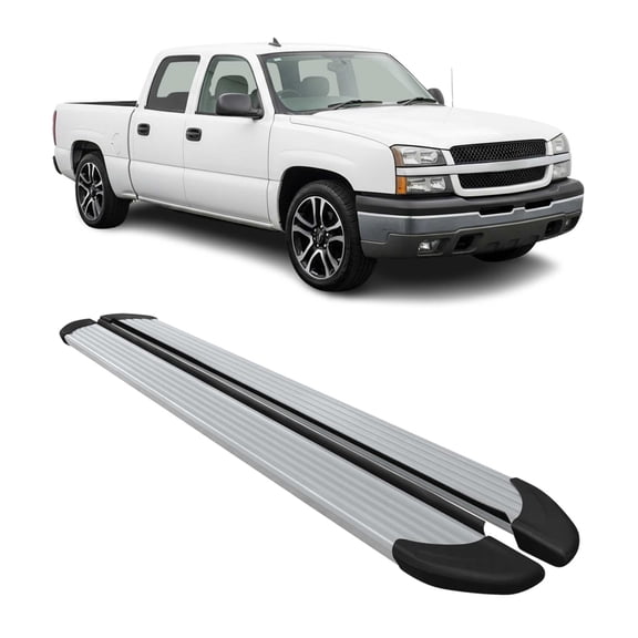 Side Steps for Chevrolet Silverado GMC Sierra 1500 2500 3500 Crew Cab 2001-2019
