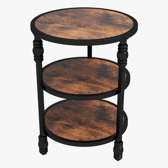 Round Outdoor Coffee Table Storage