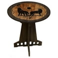thumbnail image 1 of Side Table Life is a Beach Beach House Decor Round Wood End Table, 1 of 3