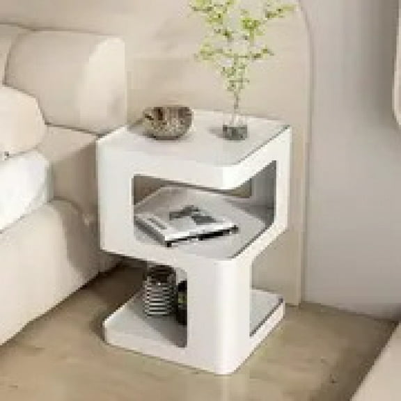 Side Table, Modern End Table, Black Nightstand, Bedside Tables, Accent Table With Storage For Living Room Bedroom Entryway Couch, No Assembly Required, Unique Furniture