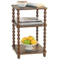 thumbnail image 1 of Side Table, Small End Table with Storage Shelf, Modern Bedside Table Night Stand for Living Room, Bedroom, Office and Small Spaces (Rustic Brown), 1 of 8