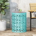 thumbnail image 1 of Side Table Unique Fish Scale Design, 1 of 9
