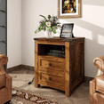thumbnail image 1 of Side Table With Charging Post, Living Room Side Table, Sofa Side Table With Drawers And Storage, Bedroom Bedside Table, 1 of 8