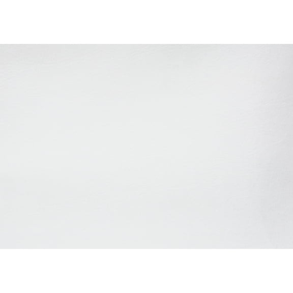 Side Table With Metal Frame And White Leather Look Features Contemporary End Robust Base Style