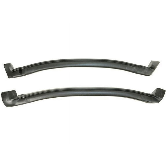 Side Targa Top Seal - 2 Piece Set - Compatible with 1984 - 1996 Chevy Corvette 1985 1986 1987 1988 1989 1990 1991 1992 1993 1994 1995