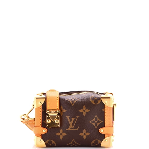 Side Trunk Handbag Monogram Canvas Pico By Rebag