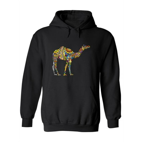 Side View Camel Hoodie Women -Image by Shutterstock, Female Medium