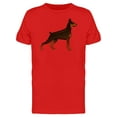 thumbnail image 1 of Side View Doberman Tee Men's -Image by Shutterstock, 1 of 2