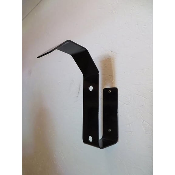 Side View Helmet Wall Black Display Rack