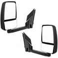 thumbnail image 1 of Side View Mirror Assembly For 2003-2018 Express 1500 2500 3500 For 2003-2018 Savana 1500 2500 3500 Manual Towing Rearview Mirror, 1 of 4