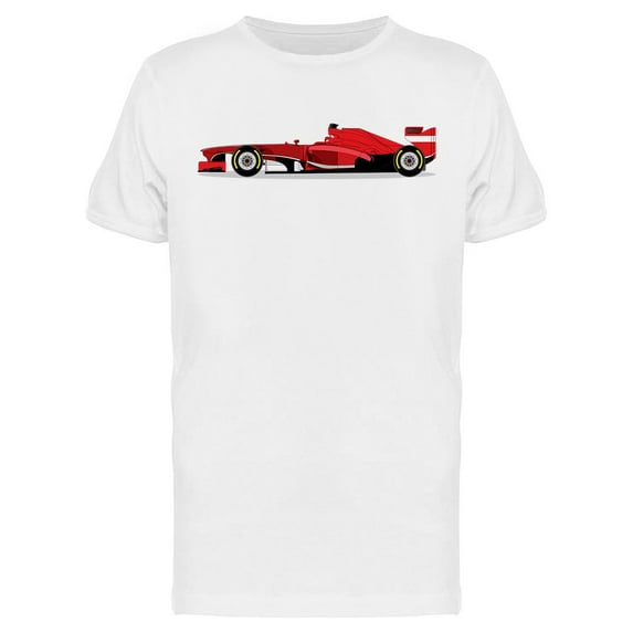 Side View Of A Racing Car. T-Shirt Men -Image by Shutterstock, Male x-Large