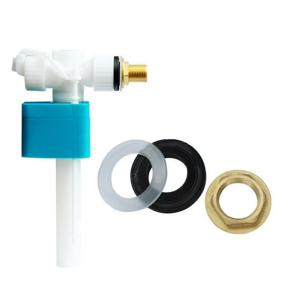 Side Water Inlet Valve Toilet Accessories Needle Valve Design For Side-Inlet Toilet Tanks Toilet Horizontal Water Inlet Valve