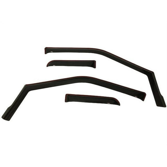 Side Window Deflector - Compatible with 2020 - 2022 Ford F-150 Extended Cab Pickup 2021