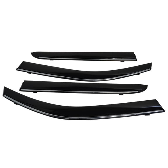 Side Window Deflector For GWM Poer For C-annon Ruman Ute Sucan Power 2019-2023 Sun Rain Guard Visors Weathershields