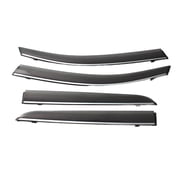 Side Window Deflector For Renault Kwid K1-BW 2015-2023 Car Window Vent Visor Sun Rain Guard