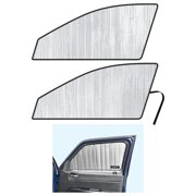 Side Window Front Row Sunshades for 2007-2017 Jeep Patriot Sport Set of 2