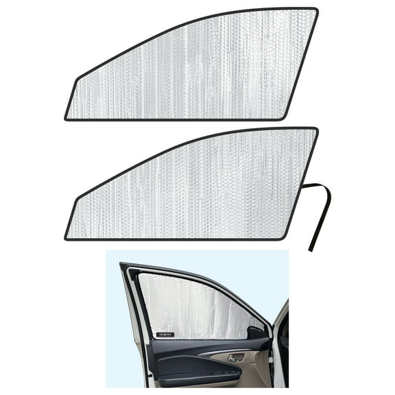 Side Window Front Row Sunshades for 2016-2022 Honda Pilot SUV (Set of 2)