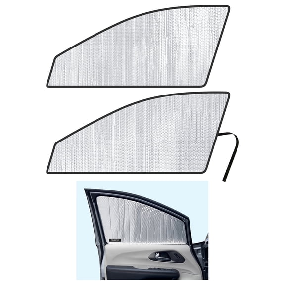Side Window Front Row Sunshades for 2017-2026 Chrysler Pacifica Minivan (Set of 2)