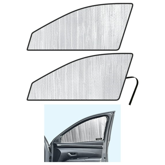 Yellopro Auto Side Window Front Seat Sunshades for 2022-2025 Hyundai Santa Cruz Pickup (Set of 2)