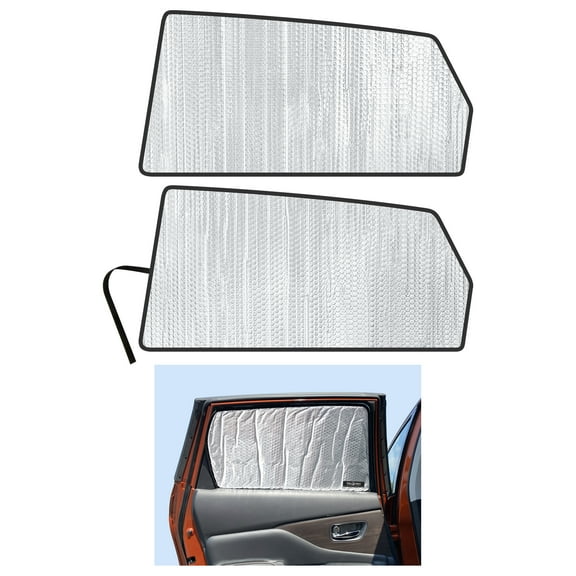 Side Window Rear Seat 2nd Row Sunshades for 2015-2024 Nissan Murano SUV (Set of 2)