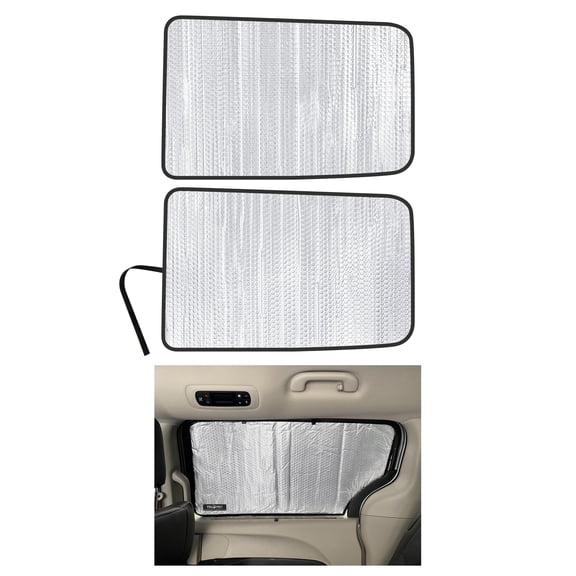 Side Window Rear Seat 2nd Row Sunshades for 2017-2026 Chrysler Pacifica Minivan (Set of 2)
