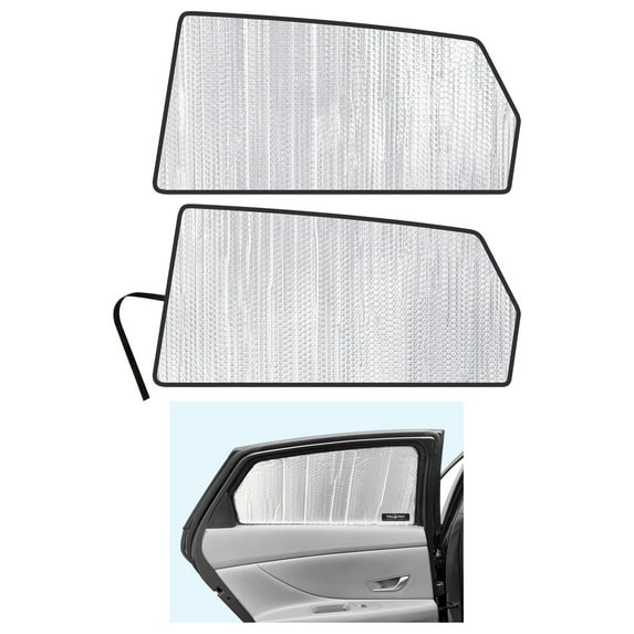 Side Window Rear Seat Sunshade for 2021-2025 Hyundai Elantra Sedan (Set of 2)