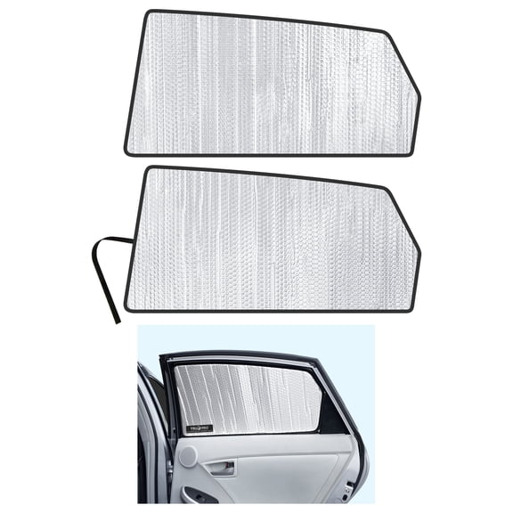 Side Window Rear Seat Sunshades for 2010-2015 Toyota Prius Hatchback (Set of 2)