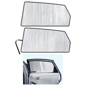 Side Window Rear Seat Sunshades for 2010-2015 Toyota Prius Hatchback (Set of 2)