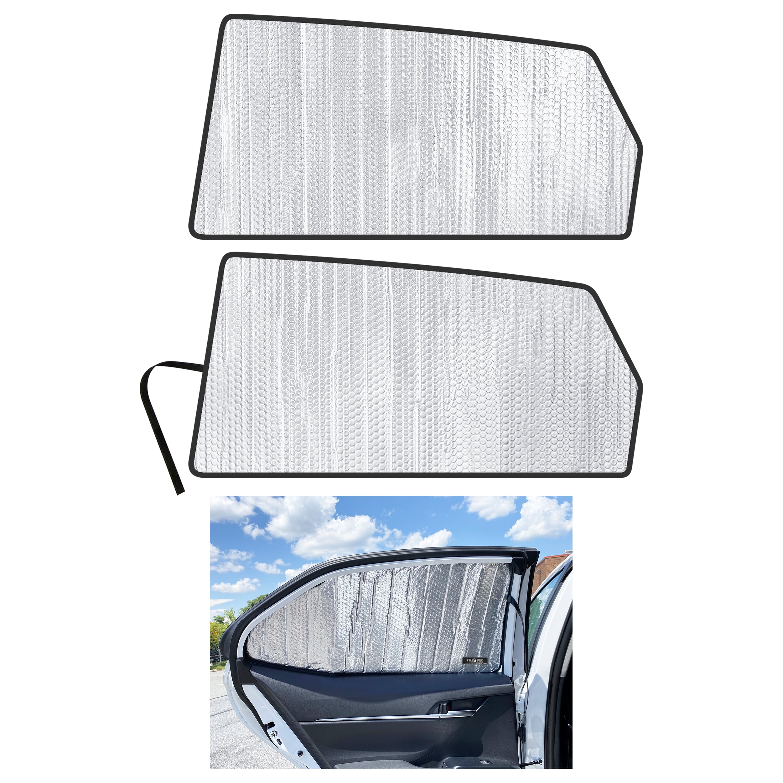 Side Window Rear Seat Sunshades for 2018-2024 Toyota Camry Sedan (Set ...
