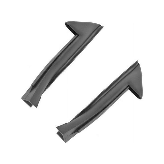 Side Window Seal Set 2 Piece Set - Compatible with 1982 - 1992 Chevy Camaro 1983 1984 1985 1986 1987 1988 1989 1990 1991