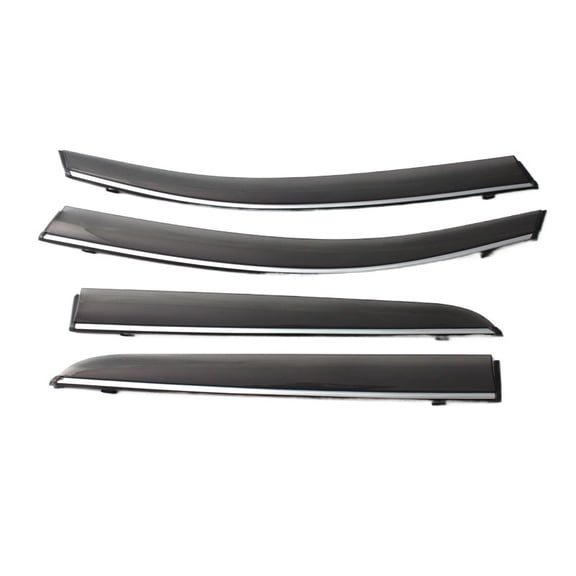 Side Window Visor For Mazda 2 / Demio Hatchback 2008-2014 Side Window Deflector Sun Rain Guard Styling