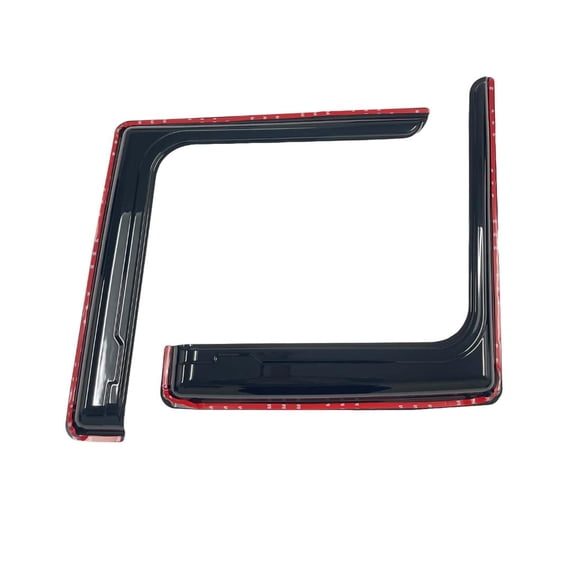 Torque Pair of Vent Visor Side Chrome Window Deflector Driver & Passenger Side for International Prostar 2005 2006 2007 2008 2009 2010 2011 (TRFT126)
