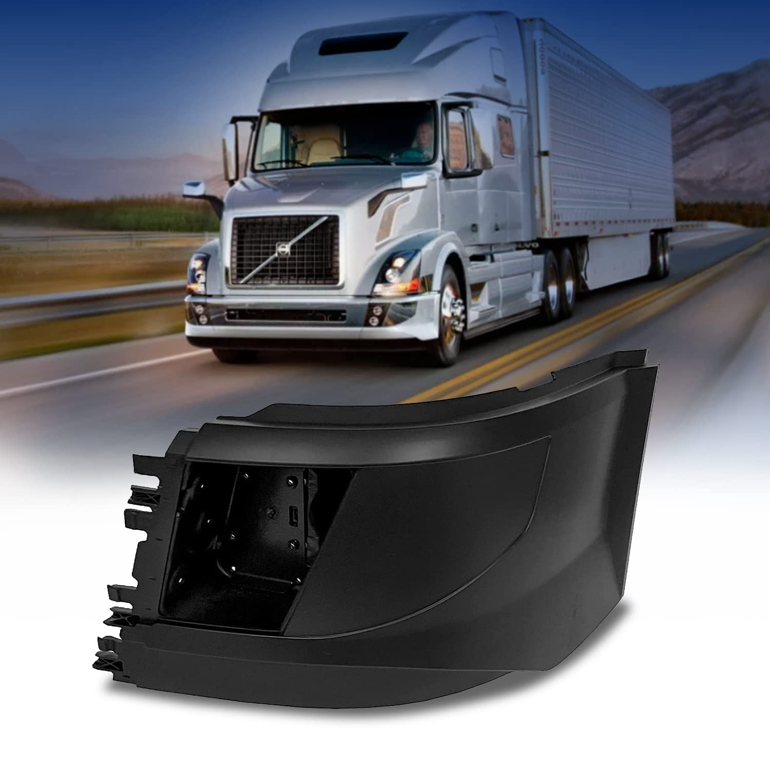Volvo VNL 2018-2021 Bumper End Reinforcement With Front Cover 82750070