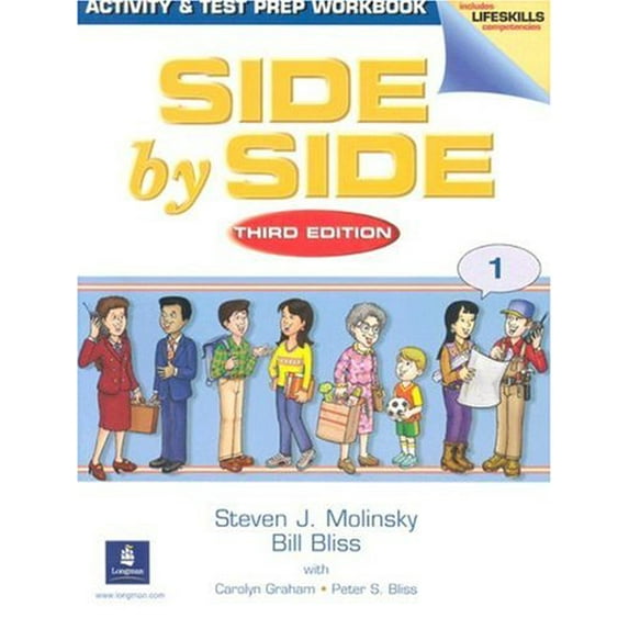 Pre-Owned Side by Side 1 Activity and Test Prep Workbook (with 2 Audio CDs) Paperback