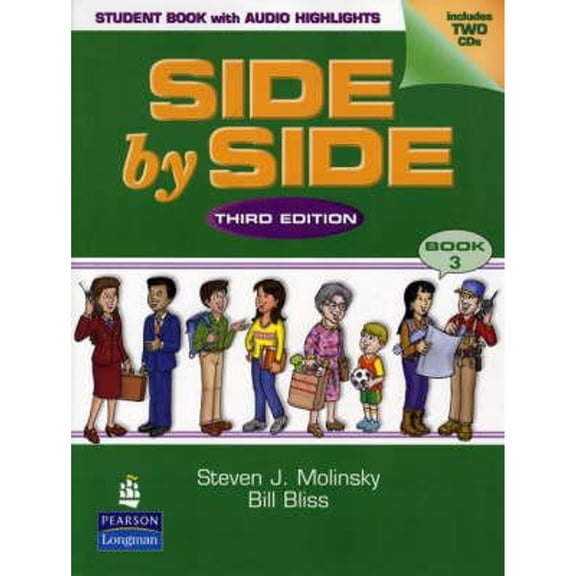 Pre-Owned Side by Side 3 Student Book with Audio CD Highlights Paperback